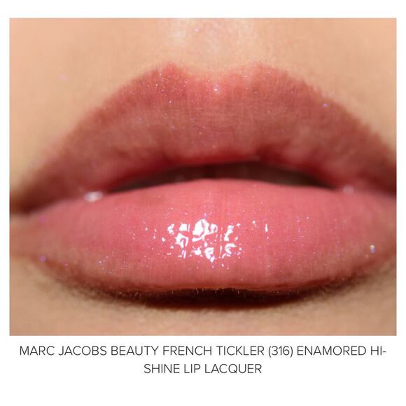 Marc Jacobs Enamored Hi Shine Lip Lacquer Gloss FRENCH TICKLER - Picture 3 of 8